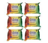 6 x Healthpoint Hayfever Relief Wipes 36 Wipes