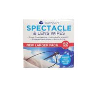 6 x Healthpoint Spectacle & Lens Wipes 52 Wipes