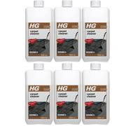 6 x HG Carpet & Upholstery Cleaner and Removes Dirt Stain - 1 Litres
