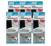 6 x HG Toilet Renovation Cleaning Kit - 500ml