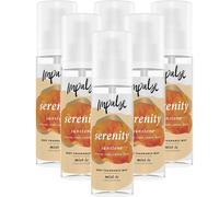 6 x IMPULSE FRAGRANCE PUMP BODY MIST 150ml GINGER,LIME,AMBER,MUSK