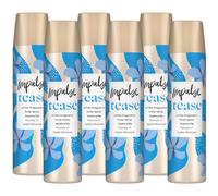 6 x Impulse Tease Body Spray 75ml - Sweet Fruity Fragrance Deodorant Spray
