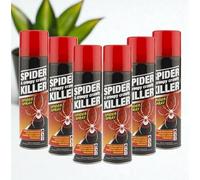 6 x Indoor Spider & Creepy Crawly Insect Killer Spray - Bug Repellent Spray - Home Pest Control - Kills Spider, Ants, Woodlice, Fleas & Ticks - Ready to Use 200ml