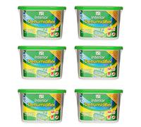 6 x Interior DEHUMIDIFIER 151 Set of 6 De Humidifier Stop Moisture Damp Remover Mould Mildew Condensation Air Freshner Caravan Car Boat Home Office