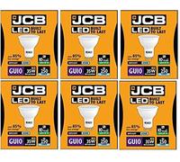 6 X JCB 3w = 35w LED GU10 100deg 6500k Daylight 250lm [Energy Class A+]