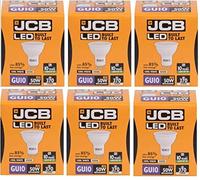 6 X JCB 5w = 50w LED GU10 100deg 4000k Cool White 370lm [Energy Class