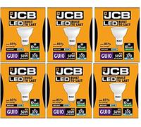 6 X JCB 5w = 50w LED GU10 100deg 6500k Daylight 370lm [Energy Class A+]