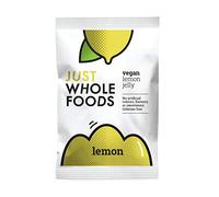 6 x Just Wholefoods Natural Lemon Real Fruit Flavoured Jelly Crystals 85g