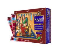 6 x Kaveri Natural Henna Mehndi Cones Organic Temporary Tattoos, NO PPD, All Natural