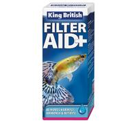 6 X King British Aquarium Filter Aid + 100Ml