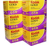 6 x KODAK GOLD 200 35mm 36exp CHEAP COLOUR CAMERA FILM