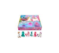 6 x Large 100g Unicorn Surprise Bath BombsFrom Zimpli Kids, 6 Surprise Unicorn Toys Inside! Xmas & Birthday Presents for Children, Bathtub Toys for