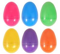 24 x Large Assorted Colour Fillable Plastic Surprise Easter Eggs - Fill With Easter Hunt Gifts And Chocolate