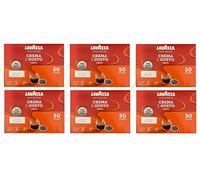 6 x Lavazza Crema e Gusto Forte Cialde 50 coffee pods, Italian coffee, roasted and ground coffee