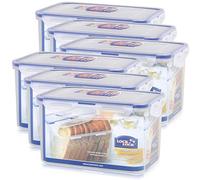 6 X Lock & Lock 1.9lt Food Container HPL818