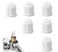 6 x locking bushings for handle diameter 7.5 mm, tap replacement part for GROHE, KEMPER etc.