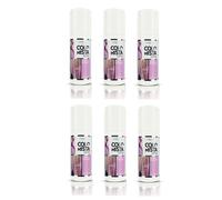 6 x L'OREAL COLORISTA TEMPORARY HAIR SPRAY 1 DAY COLOUR - PINK 75ml