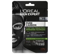 6 x L'Oreal Men Expert Pure Carbon Purifying Tissue Mask