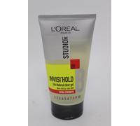 6 X L'OREAL STUDIO LINE INVISI' HOLD 24H NATURAL CLEAR HAIR GEL - CHOOSE STYLE
