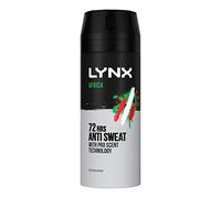 6 x Lynx Dry Africa Anti-Perspirant 150ml