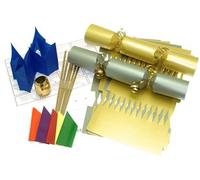 6 X Make your own 14" Gold & Silver Christmas cracker kits x 6