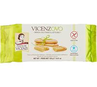 Matilde Vicenzi Gluten Free Vicenzovo Italian Savoiardi Ladyfinger Tiramisu Dessert Biscuits Cookies 125g (Pack of 2)