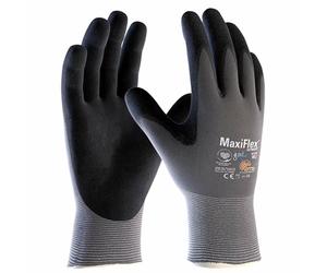 6 x MaxiFlex Ultimate 42-874 Nitrile Foam Palm Coated Work Gloves Super Comfort