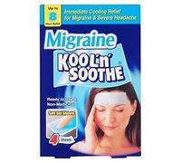 6 x Migraine Kool'n'Soothe? Migraine Soft Gel Sheets x 4 by Kool n Soothe