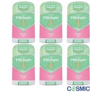 6 X Mitchum Powder Fresh Anti-Perspirant Women's Deodorant Stick 41g