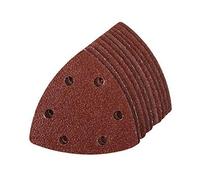 6 x Mixed Grit Hook and Loop 93mm Detail Sanding Sheets, Delta Sandpaper Pads