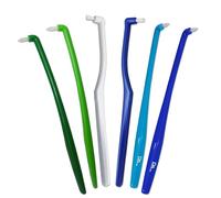 6 x Mixed Interspace Toothbrushes ~ Interdental Orthodontic Braces Teeth