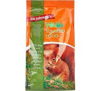 6 x Mr Johnsons Squirrel Food Wildlife Wild Outdoor Small Animal Mixed 900g Bag
