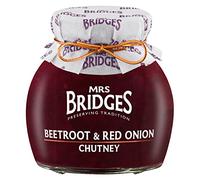 6 x Mrs Bridges Deliciously Huge Tasting Beetroot and Red Onion 300g