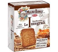 6 x Mulino Bianco Fats Biscottate Volkoren 315 g Whole Grain Baking from Italy