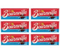 6 x New Cad Bournville Old Jamaica Dark Chocolate Rum & Raisin Bar 100g Perfect For Sharing and Gifting for Christmas and New Year