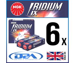 6 x NGK IRIDIUM IX PLUGS BKR6EIX,JAGUAR XJ6 SOVEREIGN 1991,4.0LL6