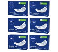 6 x Nivea Creme Care Soap 100g
