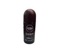 Nivea Men Deep Black Carbon Dark Wood Roll-on Antiperspirant for Men 2 X 50ml