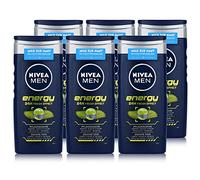 6 x Nivea "Energy" shower gel for men, 250 ml