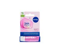 6 x Nivea Lip Balm Soft Rose 4.8g