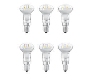 6 x Osram LED Filament R39 Reflector 1.6W = 12W E14 110lm Warm White 2700K 90
