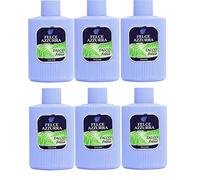 6 x Paglieri Felce Azzurra Talco Fresco Body Powder Talc 150 g Tin
