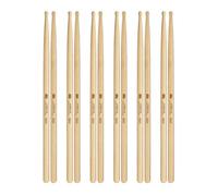 6 x Pairs - Meinl Hybrid 5A American Hickory Drumsticks - SB106
