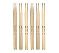 6 x Pairs Meinl Standard 7A American Hickory Drumsticks - SB100