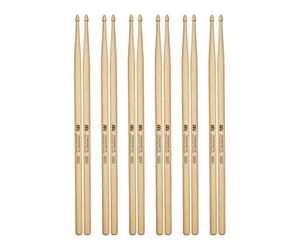 6 x Pairs Meinl Standard 7A American Hickory Drumsticks - SB100