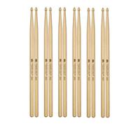 6 x Pairs - Meinl Standard Long 5B American Hickory Drumsticks - SB104