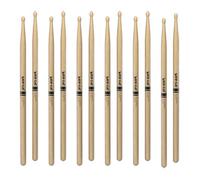 6 x Pairs - ProMark Classic Forward 2B Hickory Drumstick, Oval Wood T