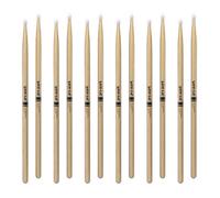 6 x Pairs - ProMark Classic Forward 5A Hickory Drumstick, Oval Nylon T