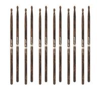 6 x Pairs - ProMark Classic Forward 747 FireGrain Hickory Drumstick, O