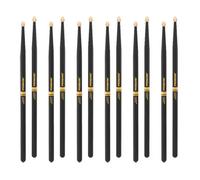 6 x Pairs ProMark Rebound 5B ActiveGrip Hickory Drumstick, Acorn Wood